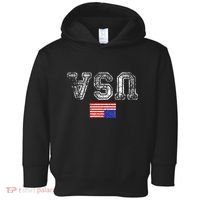Upside Down Usa Flag In Distress Us Constitution Usa Pride Toddler Hoodie thumb 0