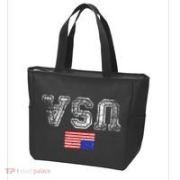 Upside Down Usa Flag In Distress Us Constitution Usa Pride Tote Bag thumb 3