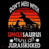 Uncle Dinosaur Button thumb 1