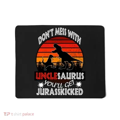 Uncle Dinosaur Mousepad