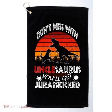 Uncle Dinosaur Golf Towel