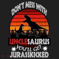 Uncle Dinosaur Golf Towel thumb 3