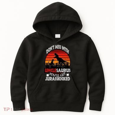 Uncle Dinosaur Kids Hoodie