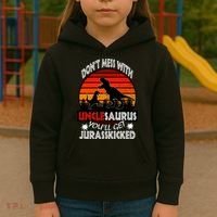 Uncle Dinosaur Kids Hoodie thumb 3
