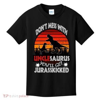 Uncle Dinosaur Kids T-Shirt