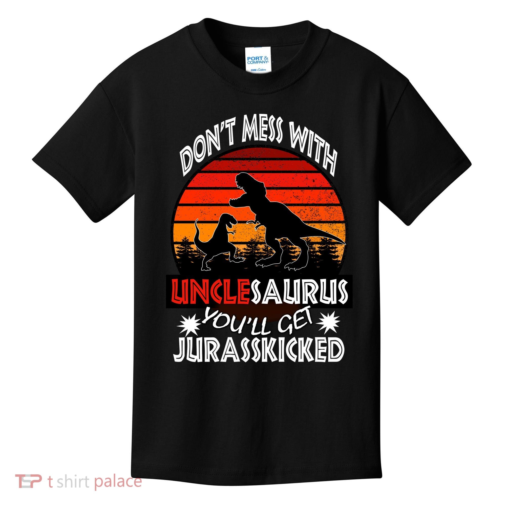 Uncle Dinosaur Kids T-Shirt