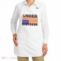 Under Distress Upside Down American Flag USA Apron thumb 2