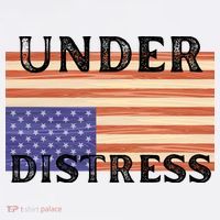 Under Distress Upside Down American Flag USA Kids Sweatshirt thumb 2