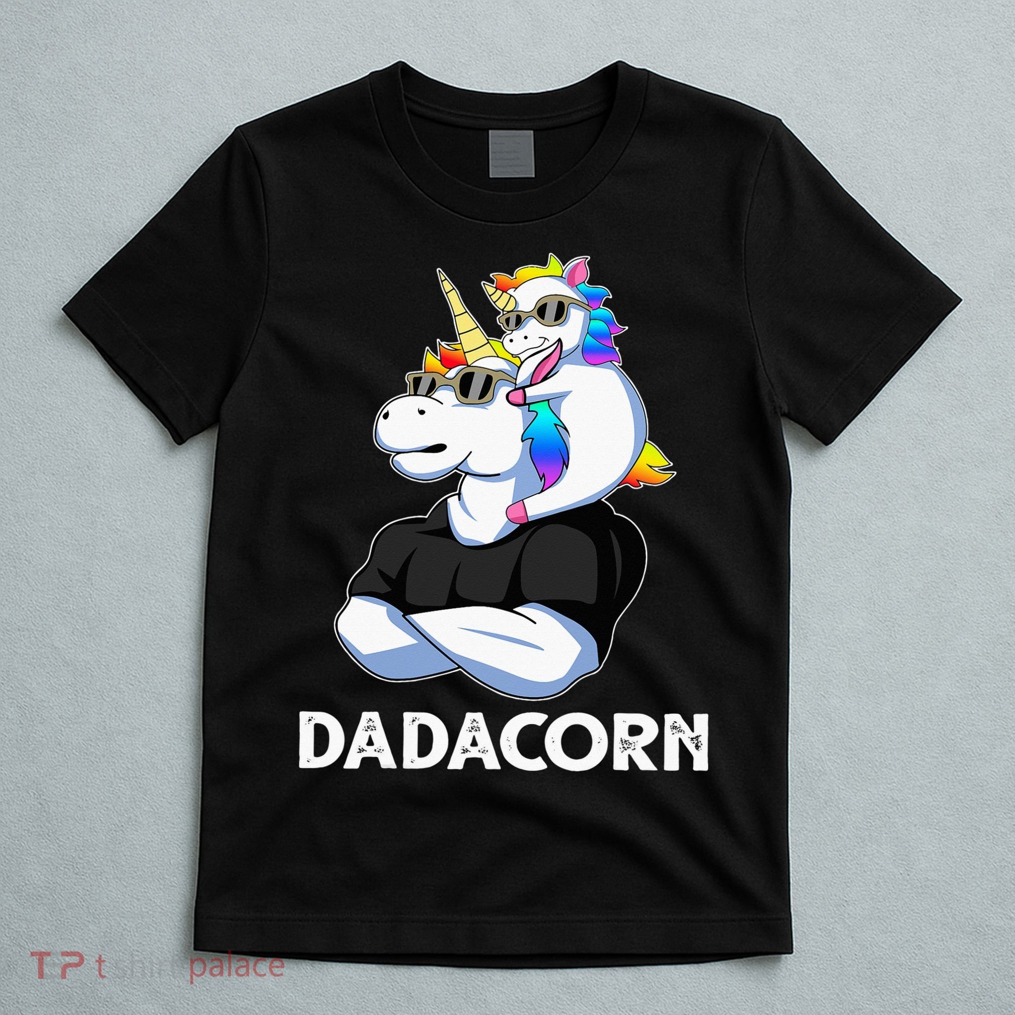 Unicorn Dad Unicorn Lovers Father's Day Dadacorn T-Shirt