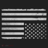 Upside Down Us Flag Distressed American Flag Women's Sweatshirt thumb 2