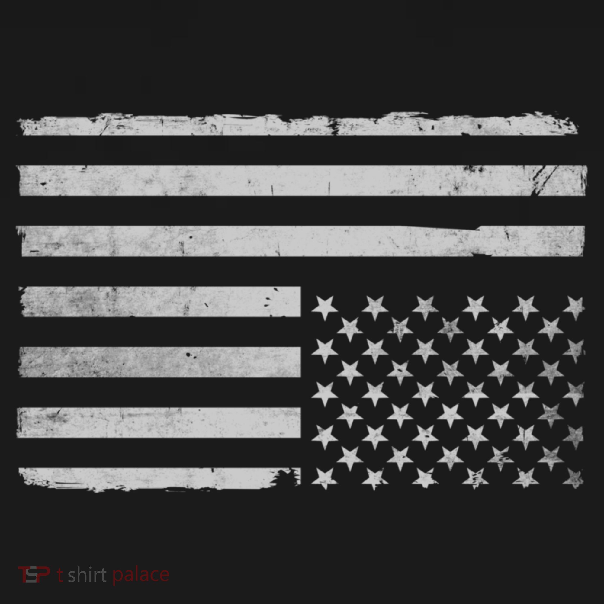 Upside Down Us Flag Distressed American Flag Hoodie