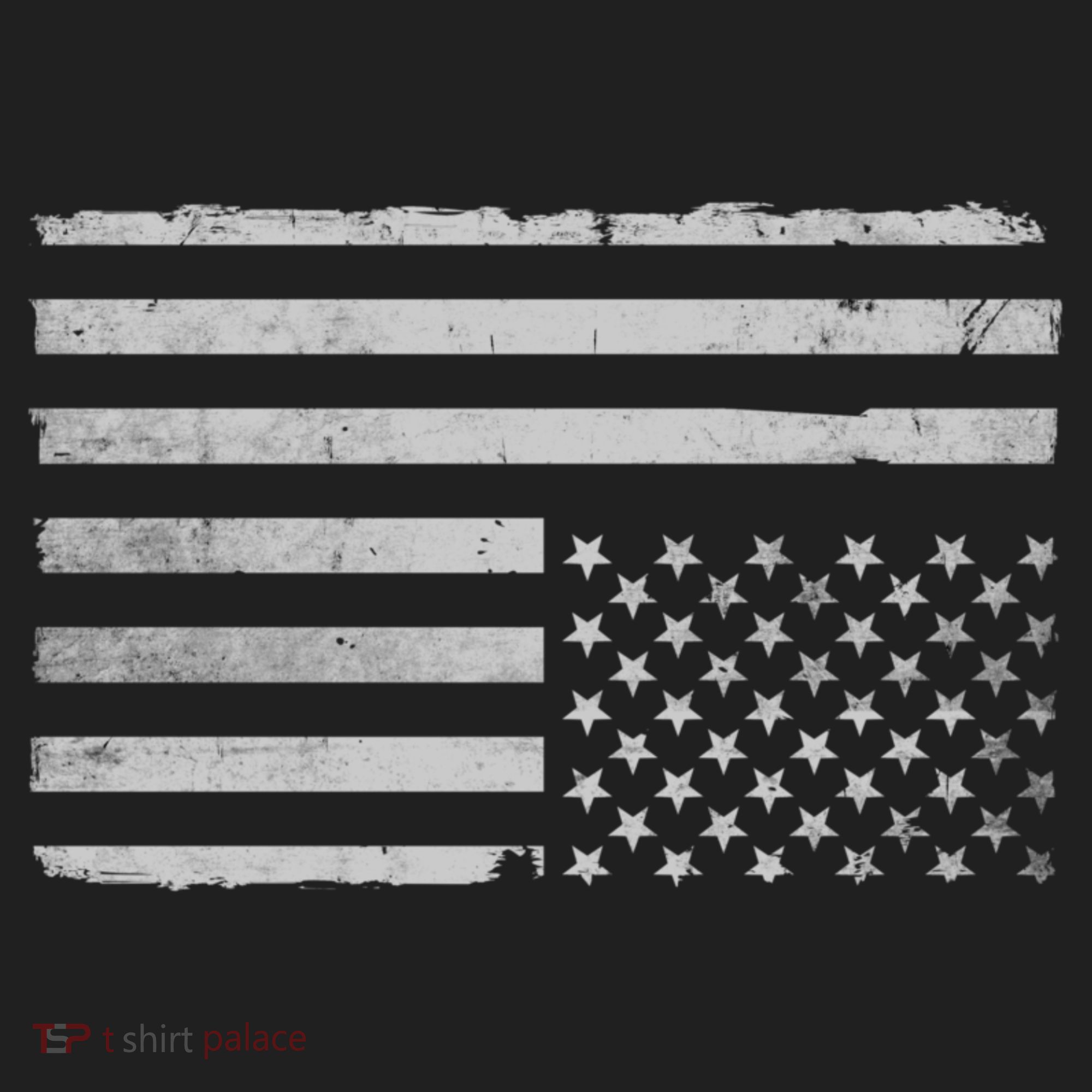 Upside Down Us Flag Distressed American Flag Golf Towel