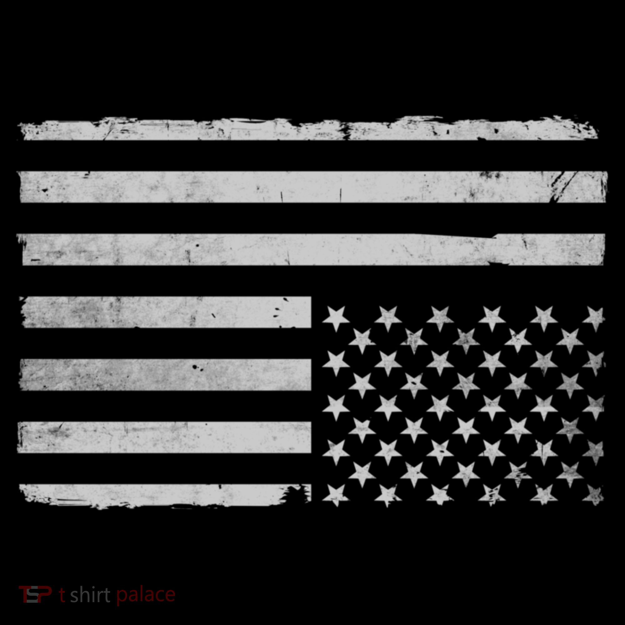 Upside Down Us Flag Distressed American Flag Women's Long Sleeve Shirt