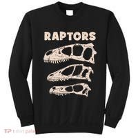Utahraptor Deinonychus Velociraptor Skull Fossil Hunter Sweatshirt thumb 0