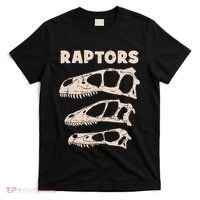 Utahraptor Deinonychus Velociraptor Skull Fossil Hunter T-Shirt thumb 0