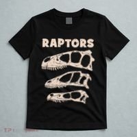 Utahraptor Deinonychus Velociraptor Skull Fossil Hunter T-Shirt thumb 5