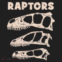 Utahraptor Deinonychus Velociraptor Skull Fossil Hunter Beanie thumb 2