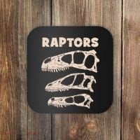 Utahraptor Deinonychus Velociraptor Skull Fossil Hunter Coaster thumb 0