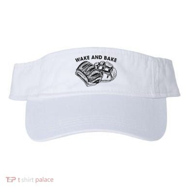 Unique Design Wake And Bake Funny Sourdough Visor