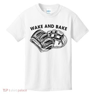 Unique Design Wake And Bake Funny Sourdough Kids T-Shirt