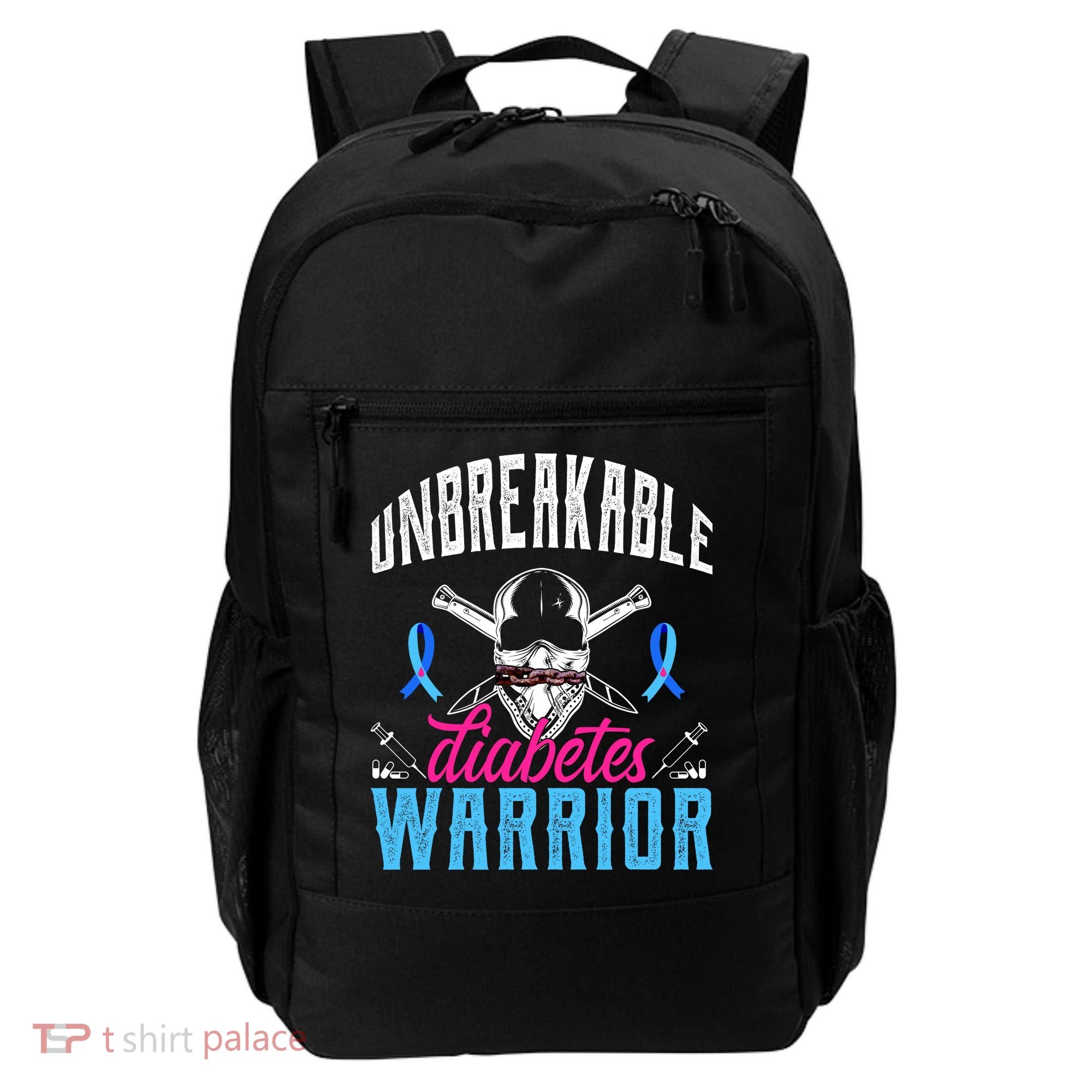 Unbreakable Diabetes Warrior Backpack