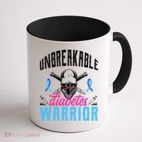 Unbreakable Diabetes Warrior Coffee Mug thumb 1