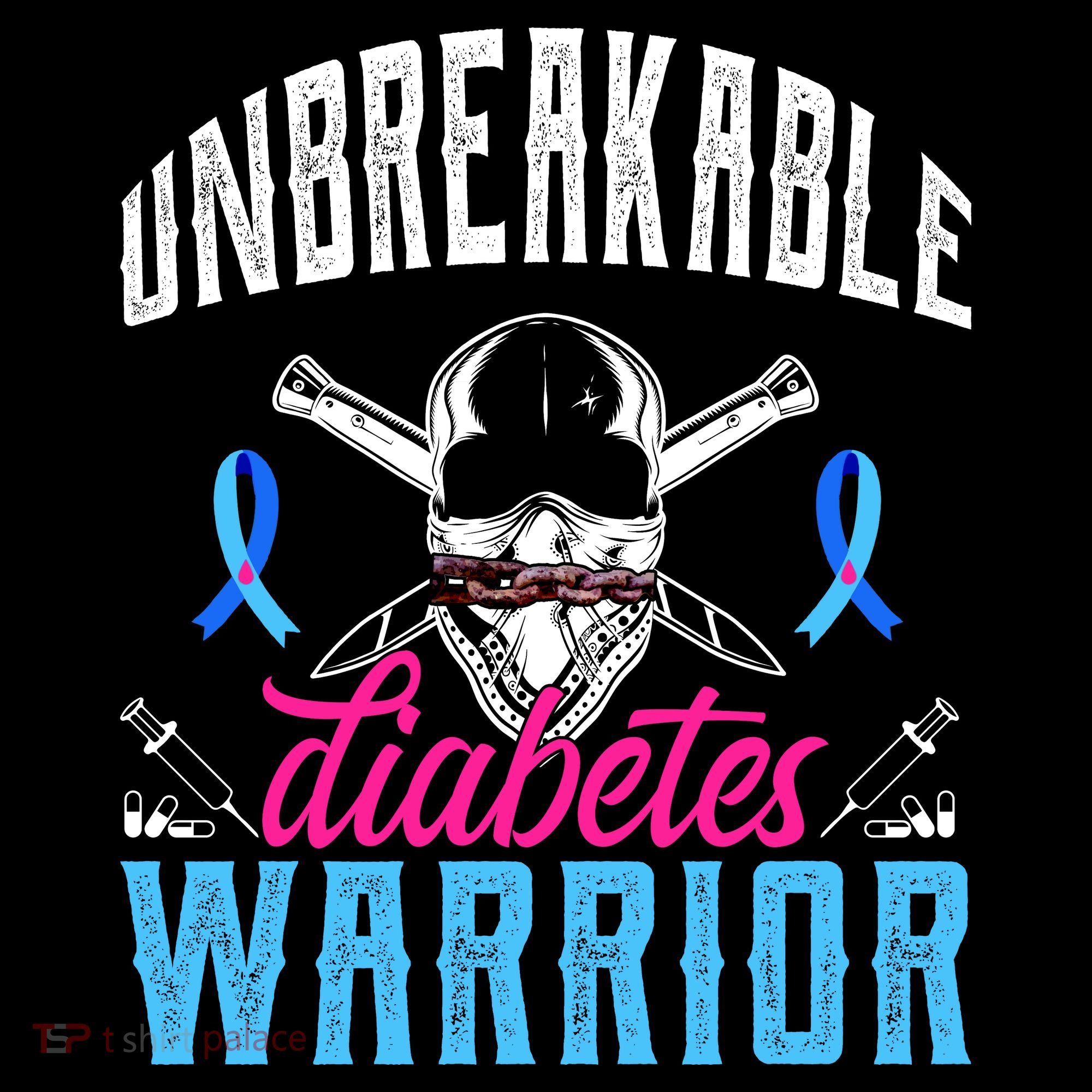Unbreakable Diabetes Warrior Ornament
