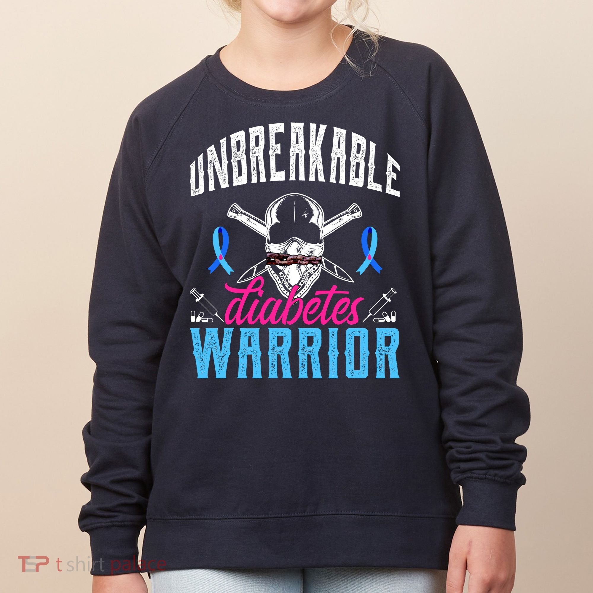 Unbreakable Diabetes Warrior Women's Sweatshirt