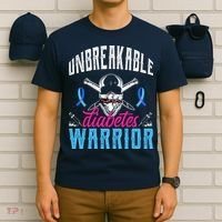 Unbreakable Diabetes Warrior T-Shirt thumb 6