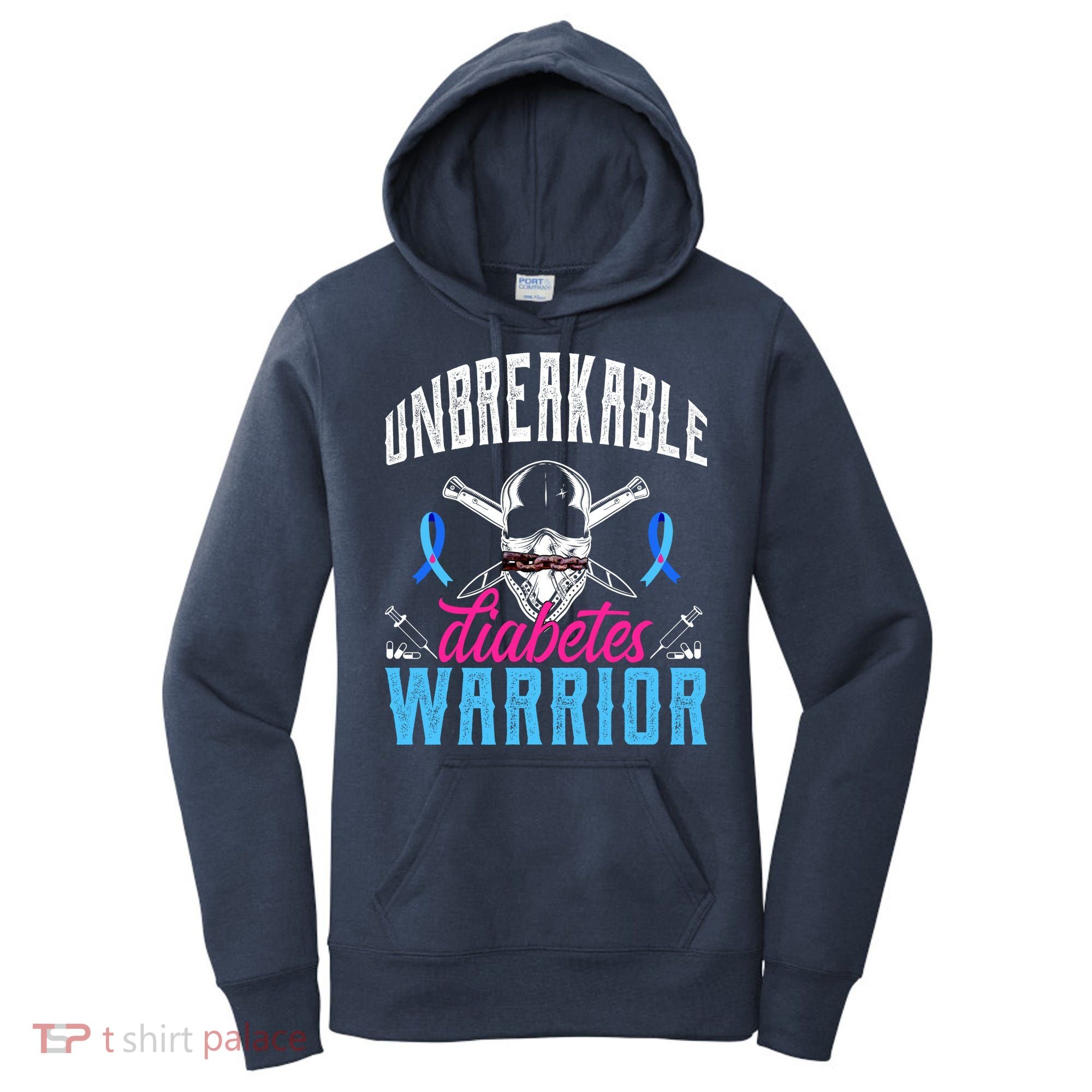 Unbreakable Diabetes Warrior Women's Hoodie