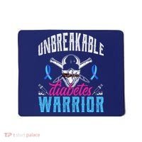 Unbreakable Diabetes Warrior Mousepad thumb 0