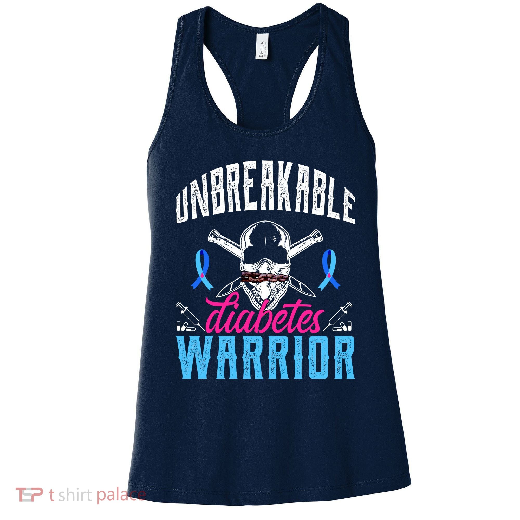 Unbreakable Diabetes Warrior Women's Tank Top