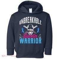 Unbreakable Diabetes Warrior Toddler Hoodie thumb 0