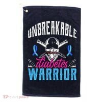 Unbreakable Diabetes Warrior Golf Towel thumb 0
