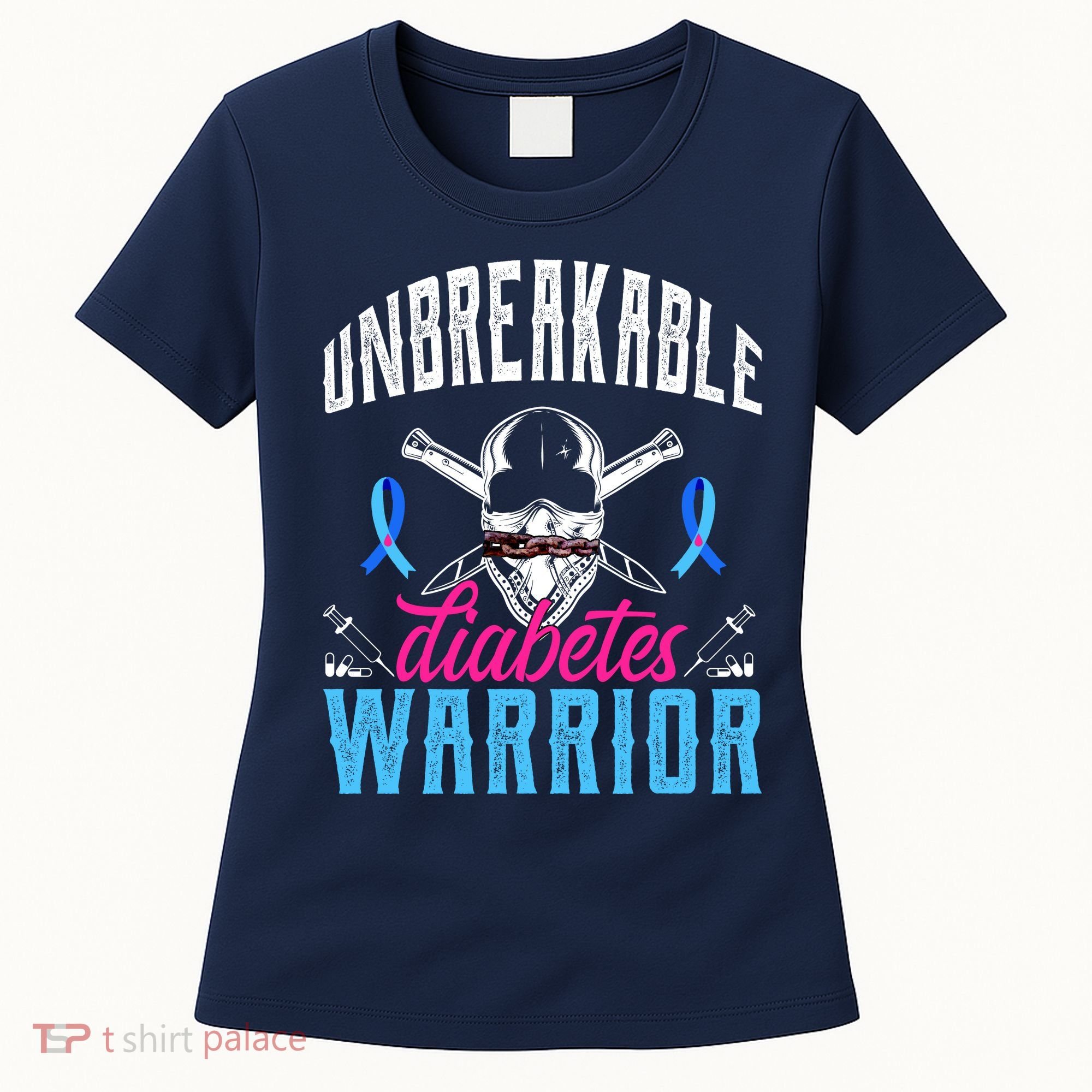 Unbreakable Diabetes Warrior Women's T-Shirt