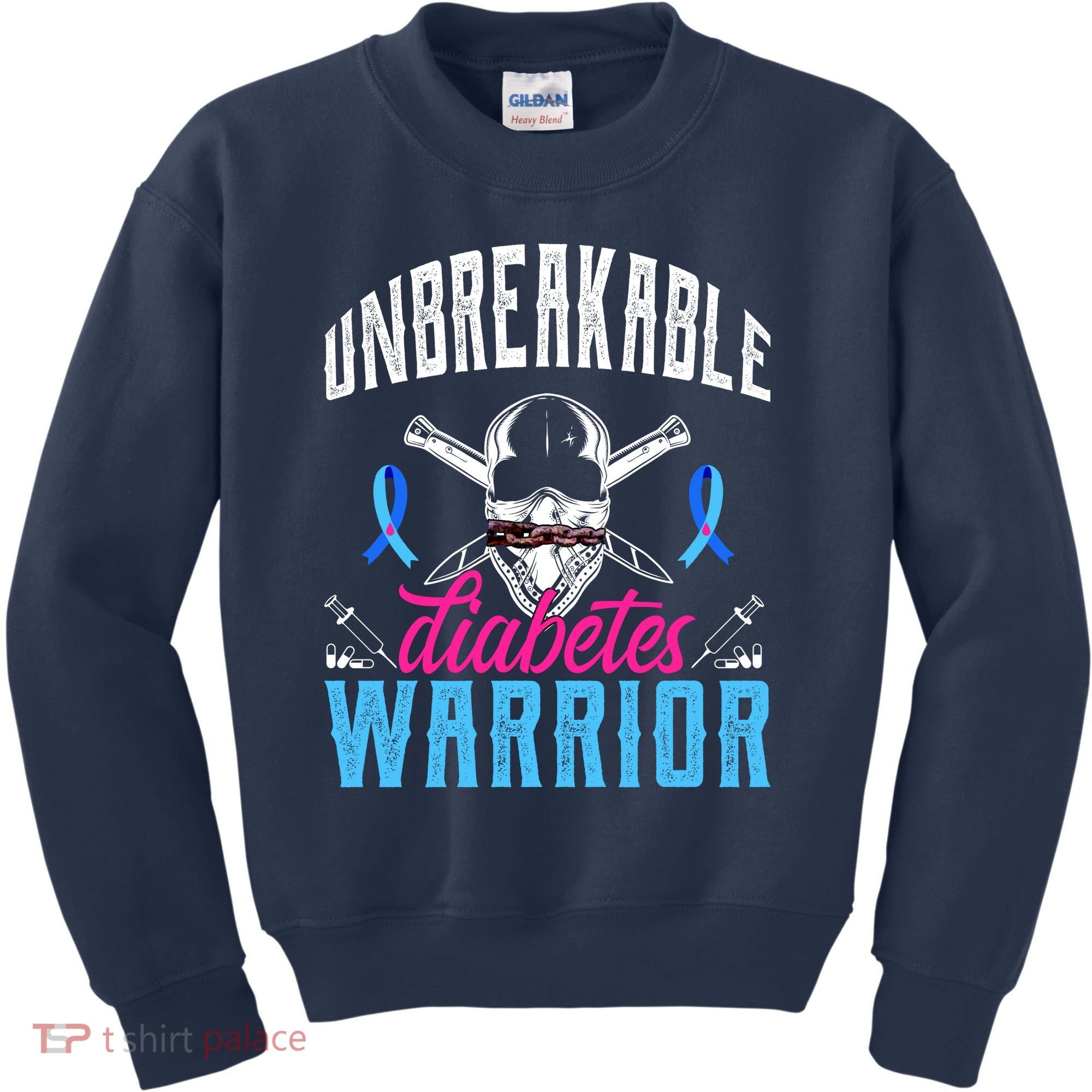 Unbreakable Diabetes Warrior Kids Sweatshirt