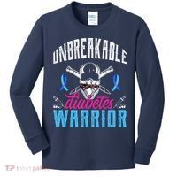 Unbreakable Diabetes Warrior Kids Long Sleeve Shirt thumb 0