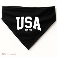 Usa Est 1776 USA-Made Doggie Bandana thumb 0