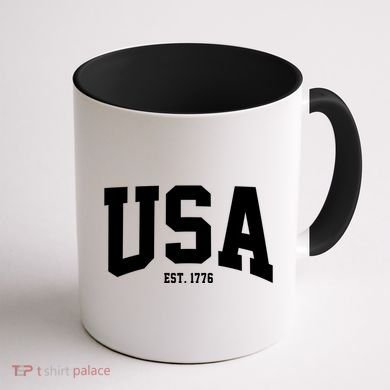 Usa Est 1776 Coffee Mug back