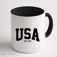 Usa Est 1776 Coffee Mug thumb 1