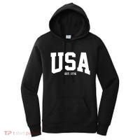 Usa Est 1776 Women's Hoodie thumb 0