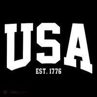 Usa Est 1776 Women's Hoodie thumb 2