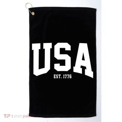 Usa Est 1776 Golf Towel