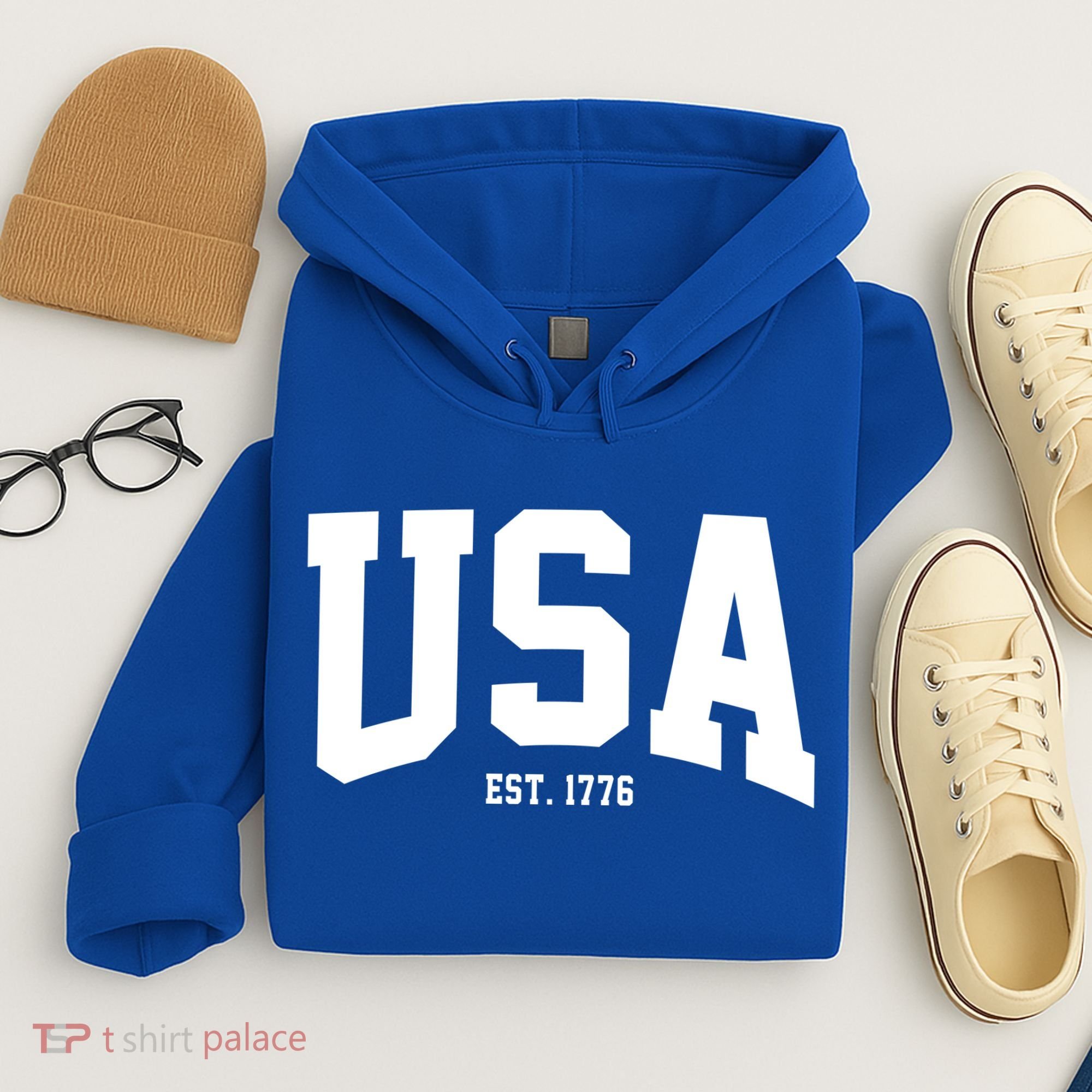 Usa Est 1776 Hoodie