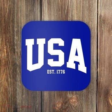 Usa Est 1776 Coaster