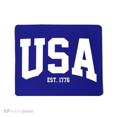 Usa Est 1776 Mousepad