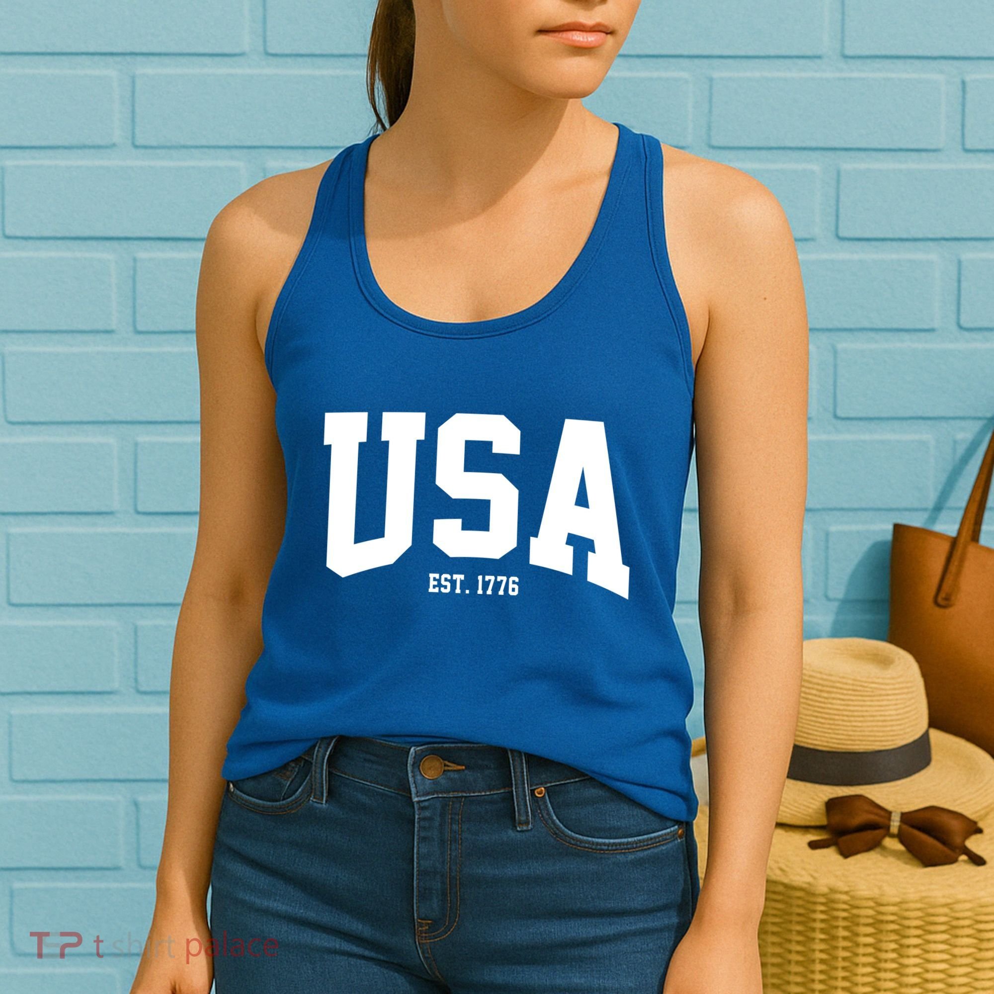 Usa Est 1776 Women's Tank Top