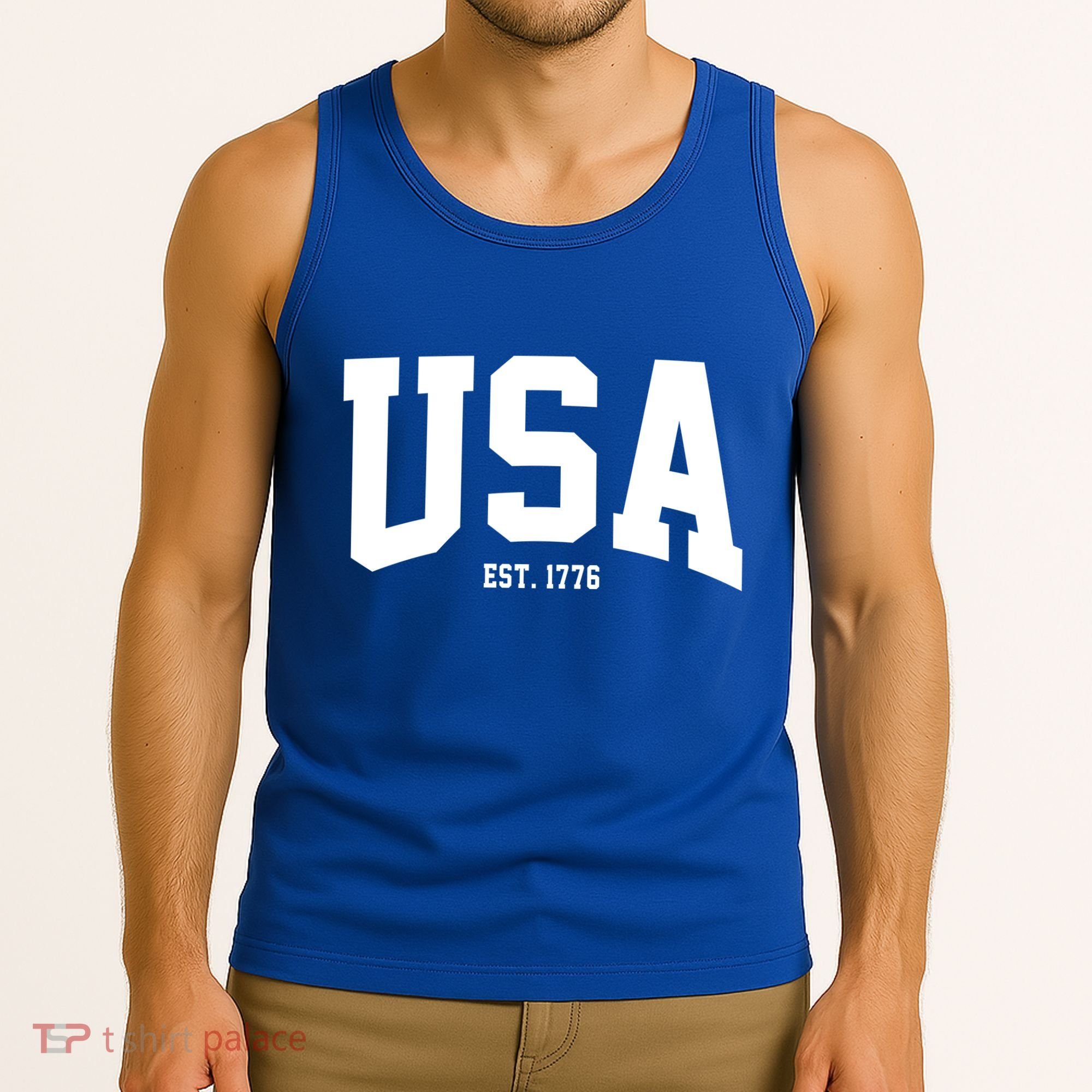 Usa Est 1776 Tank Top
