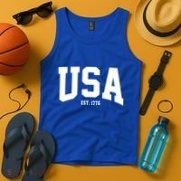 Usa Est 1776 Tank Top thumb 4