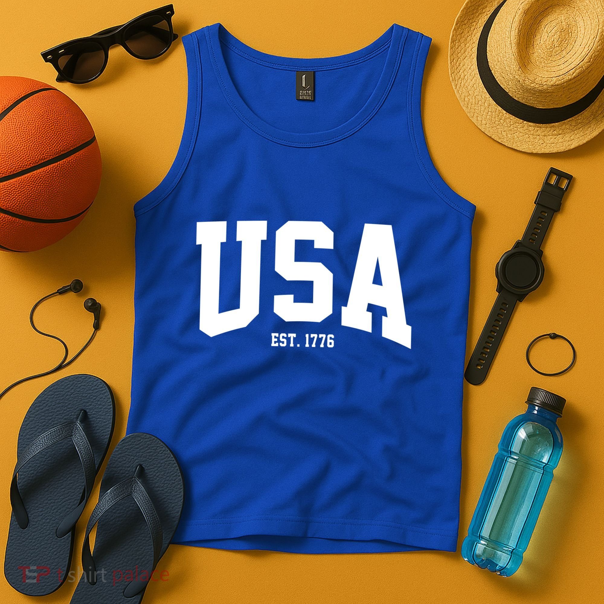Usa Est 1776 Tank Top